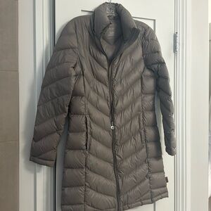 Calvin Klein down jacket with packable bag